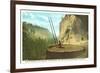 Kiva at Bandelier Park, New Mexico-null-Framed Art Print