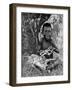 Kiwai Child, Living at the Entrance to the Fly River, New Guinea, 1922-WN Beaver-Framed Giclee Print