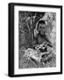 Kiwai Child, Living at the Entrance to the Fly River, New Guinea, 1922-WN Beaver-Framed Giclee Print