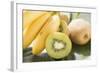 Kiwi Fruit and Bananas-Foodcollection-Framed Photographic Print