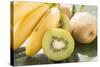 Kiwi Fruit and Bananas-Foodcollection-Stretched Canvas