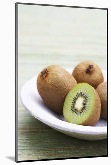 Kiwi Fruits, Whole and Halved-Jo Kirchherr-Mounted Photographic Print