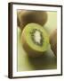 Kiwi Fruits, Whole and Halved-Eising Studio - Food Photo and Video-Framed Photographic Print