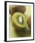 Kiwi Fruits, Whole and Halved-Eising Studio - Food Photo and Video-Framed Photographic Print