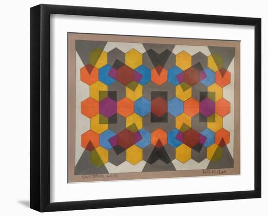 KIWI TOTEM. 2017-Peter McClure-Framed Giclee Print