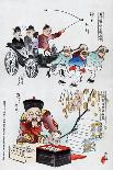 Japanese Cartoon, 1895-Kiyochika Kobayashi-Giclee Print