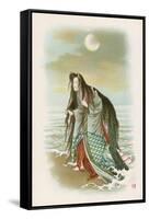 Kiyohime Japanese Myth-null-Framed Stretched Canvas