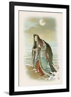 Kiyohime Japanese Myth-null-Framed Art Print