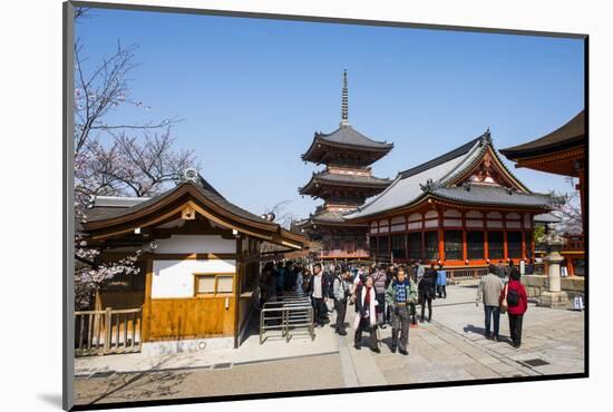 Kiyomizu-Dera Buddhist Temple, UNESCO World Heritage Site, Kyoto, Japan, Asia-Michael Runkel-Mounted Photographic Print