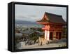 Kiyomizu Dera Temple, Unesco World Heritage Site, Kyoto City, Honshu, Japan-Christian Kober-Framed Stretched Canvas