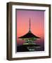 Kiyomizu Temple at Sunset-Tibor Bogn?r-Framed Photographic Print