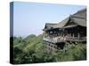 Kiyomizu Temple (Kiyomizu-Dera), Kyoto, Honshu, Japan-null-Stretched Canvas