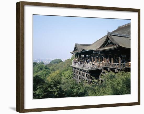 Kiyomizu Temple (Kiyomizu-Dera), Kyoto, Honshu, Japan-null-Framed Photographic Print