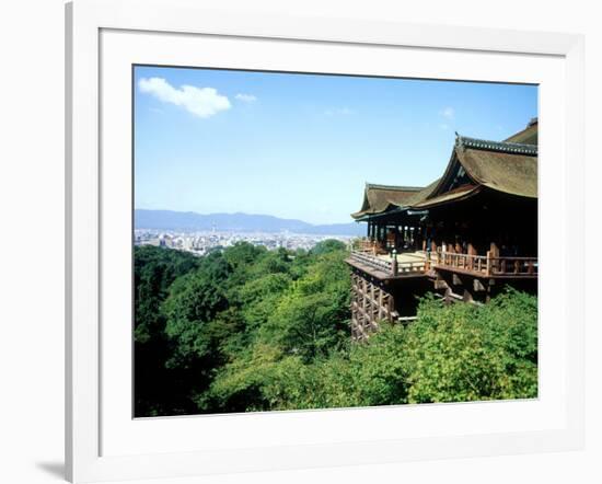 Kiyomizu Temple (Kiyomizudera), One of the Most Famous Tourist Spots in Kyoto, Japan-null-Framed Photographic Print