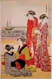 Beauties-Kiyonaga Tori-Laminated Giclee Print