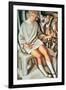 Kizette au Balcon-Tamara de Lempicka-Framed Premium Giclee Print