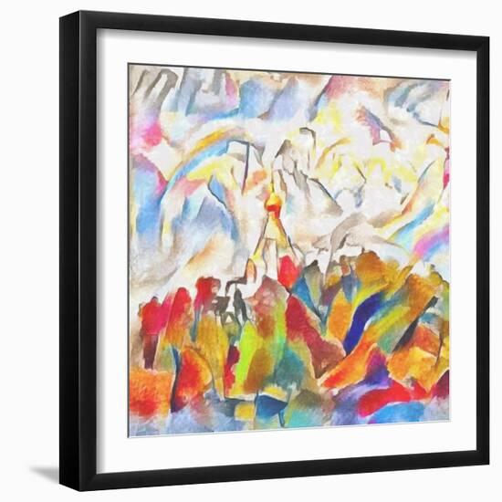 Kizhi ,2017-Alex Caminker-Framed Giclee Print