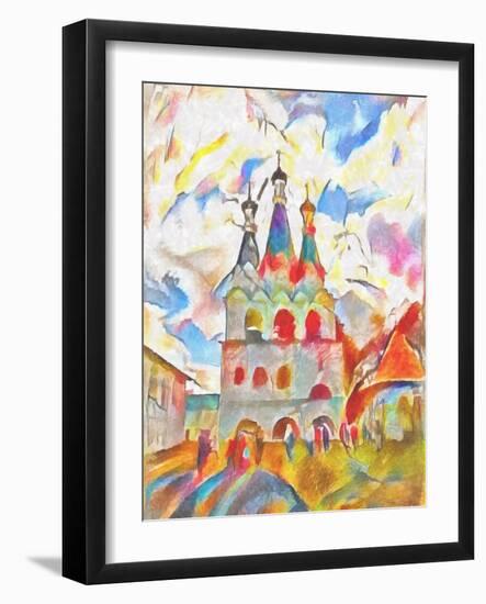 Kizhi ,2017-Alex Caminker-Framed Giclee Print