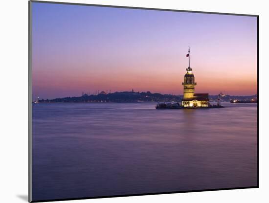 Kizkulesi, Istanbul, Turkey-Michele Falzone-Mounted Photographic Print