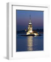 Kizkulesi, the Bosphorus, Istanbul, Turkey, Europe-Gavin Hellier-Framed Photographic Print