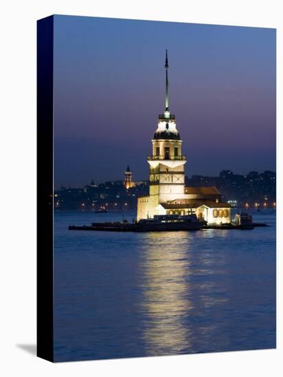 Kizkulesi, the Bosphorus, Istanbul, Turkey, Europe-Gavin Hellier-Stretched Canvas