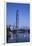KK100 (KingKey 100) skyscraper and Lizhi Park, Shenzhen, Guangdong, China-Ian Trower-Framed Premium Photographic Print