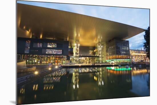 Kkl Art and Congress Centre Concert Hall, by Architect Jean Nouvel, Lucerne, Switzerland, Europe-Christian Kober-Mounted Photographic Print