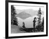 Klamath Chief, C1923-Edward S^ Curtis-Framed Photographic Print