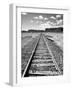 Klan00088 Moab Train Tracks Desert Landscape Utah-Kevin Lange-Framed Premium Photographic Print