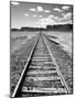 Klan00088 Moab Train Tracks Desert Landscape Utah-Kevin Lange-Mounted Premium Photographic Print