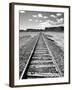 Klan00088 Moab Train Tracks Desert Landscape Utah-Kevin Lange-Framed Photographic Print