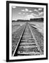 Klan00088 Moab Train Tracks Desert Landscape Utah-Kevin Lange-Framed Photographic Print