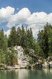 'Adersbach', Adršpach-Teplice Rocks, rock town, lake-Klaus-Gerhard Dumrath-Stretched Canvas