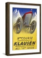 Klausen Motor Racing-null-Framed Art Print