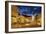 Klauzal Square at Dusk, Szeged, Southern Plain, Hungary, Europe-Ian Trower-Framed Photographic Print