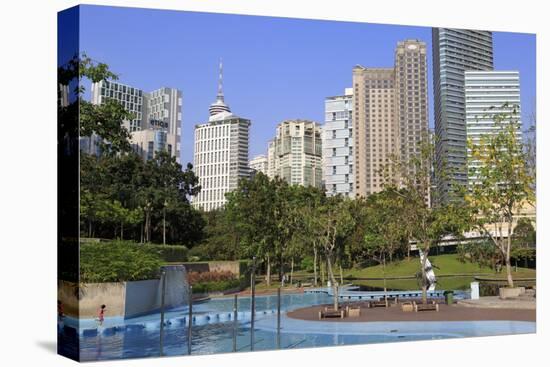 Klcc Park, Kuala Lumpur, Malaysia, Southeast Asia, Asia-Richard Cummins-Stretched Canvas