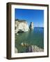 Kleftiko Bay, White Cliffs of Kleftiko, Milos, Cyclades Islands, Greek Islands, Aegean Sea, Greece,-Tuul-Framed Photographic Print