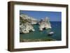 Kleftiko, Milos, Cyclades, Greece-Katja Kreder-Framed Photographic Print