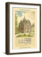 Klein Villa Near Basel, Switzerland-Stehlin-Framed Art Print