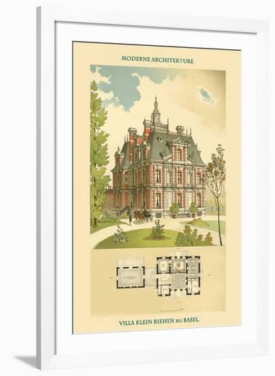 Klein Villa Near Basel, Switzerland-Stehlin-Framed Art Print