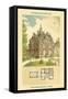 Klein Villa Near Basel, Switzerland-Stehlin-Framed Stretched Canvas