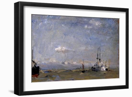 Kleine Marine (Small Seascape), 1905-Max Slevogt-Framed Giclee Print