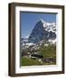 Kleine Scheidegg and Eiger Near Grindelwald, Bernese Oberland, Swiss Alps, Switzerland, Europe-Hans Peter Merten-Framed Photographic Print