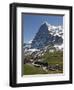 Kleine Scheidegg and Eiger Near Grindelwald, Bernese Oberland, Swiss Alps, Switzerland, Europe-Hans Peter Merten-Framed Photographic Print