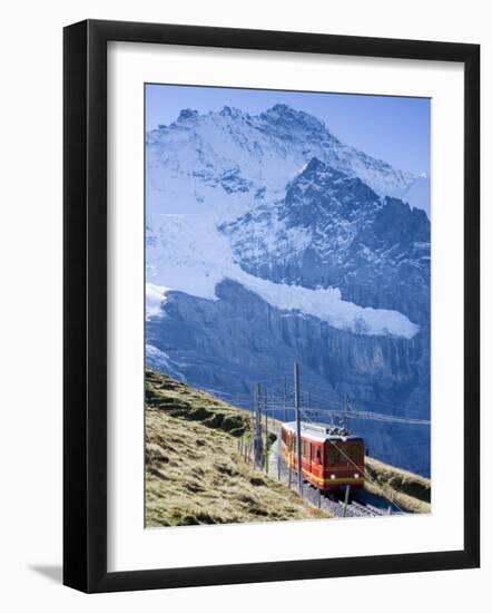 Kleine Scheidegg, Berner Oberland, Switzerland-Doug Pearson-Framed Photographic Print