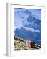 Kleine Scheidegg, Berner Oberland, Switzerland-Doug Pearson-Framed Photographic Print