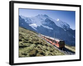 Kleine Scheidegg, Berner Oberland, Switzerland-Doug Pearson-Framed Photographic Print