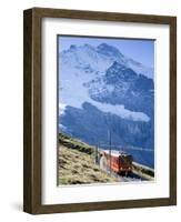 Kleine Scheidegg, Berner Oberland, Switzerland-Doug Pearson-Framed Photographic Print