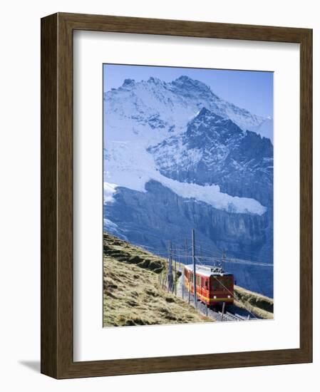 Kleine Scheidegg, Berner Oberland, Switzerland-Doug Pearson-Framed Photographic Print