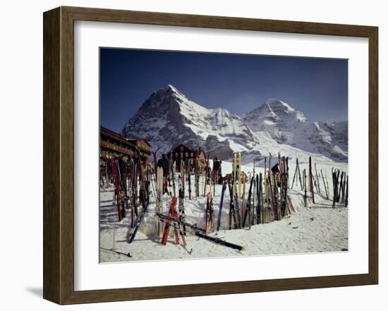 Kleine Scheidegg, Switzerland-null-Framed Premium Photographic Print